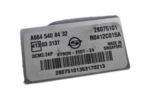 SsangYong Actyon Sterownik / Moduł ECU 28075101