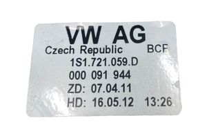 Volkswagen Up Pedał sprzęgła 1S1721059D