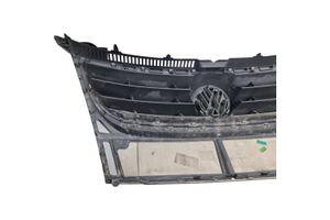 Volkswagen Touran I Grille calandre supérieure de pare-chocs avant 1T0853651D