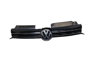 Volkswagen Golf VI Grille calandre supérieure de pare-chocs avant 5K0853653F