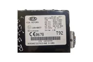 KIA Picanto Muut ohjainlaitteet/moduulit 954001Y920