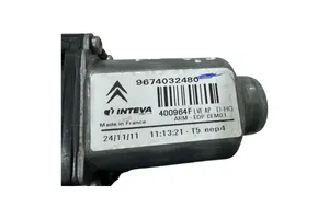 Citroen C4 I Picasso Moteur de lève-vitre de porte avant 9674032480