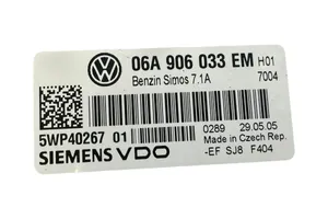 Volkswagen Golf V Sterownik / Moduł ECU 06A906033EM