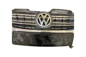 Volkswagen Golf V Front bumper upper radiator grill 1K5853653C