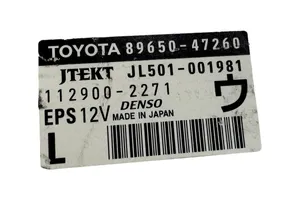 Toyota Prius (XW30) Ohjaustehostimen ohjainlaite/moduuli 8965047260