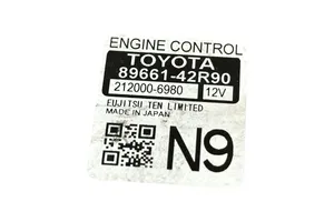 Toyota RAV 4 (XA40) Engine control unit/module 8966142R90