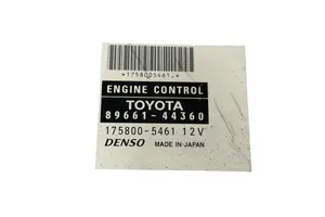 Toyota Avensis Verso Moottorin ohjainlaite/moduuli 8966144360