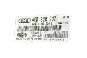 Audi A6 Allroad C6 Tachimetro (quadro strumenti) 4F0920932