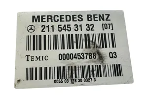 Mercedes-Benz E W211 Centralina/modulo sospensioni 2115453132