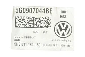 Volkswagen Golf VII Centralina del climatizzatore 5G0907044BE