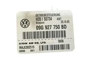 Volkswagen Golf Plus Pavarų dėžės valdymo blokas 09G927750BD
