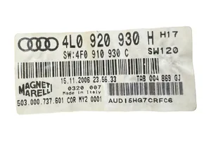 Audi Q7 4L Compteur de vitesse tableau de bord 4L0920930H