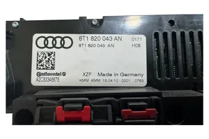 Audi Q5 SQ5 Gaisa kondicioniera / klimata kontroles / salona apsildes vadības bloks (salonā) 8T1820043AN