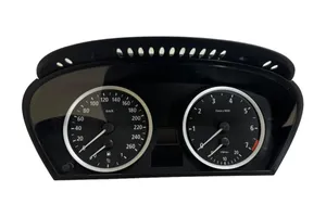 BMW 5 E60 E61 Compteur de vitesse tableau de bord 62116945625