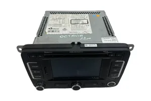 Skoda Octavia Mk2 (1Z) Unità principale autoradio/CD/DVD/GPS 3T0035192D