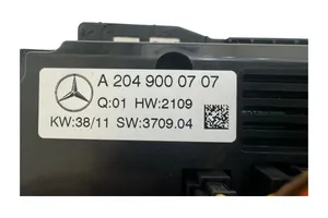 Mercedes-Benz GLK (X204) Ilmastoinnin ohjainlaite A2049000707