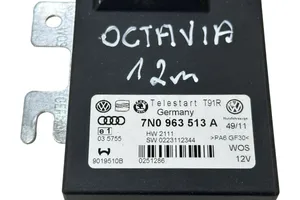 Skoda Octavia Mk2 (1Z) Centralina/modulo riscaldamento ausiliario 7N0963513A