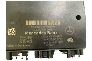 Mercedes-Benz GLK (X204) Module de contrôle crochet de remorque 5DS00978102