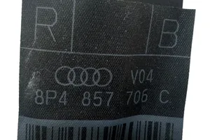 Audi A3 S3 8P Etuistuimen turvavyö 8P4857706C