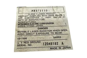 Mitsubishi Pajero Unità principale autoradio/CD/DVD/GPS MR372110