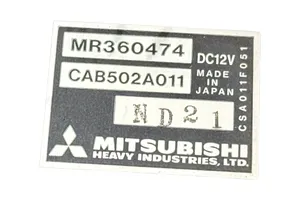 Mitsubishi Carisma Centralina del climatizzatore MR360474