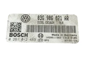 Volkswagen Caddy Calculateur moteur ECU 03G906021AR