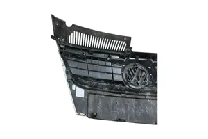 Volkswagen PASSAT B6 Front bumper upper radiator grill 3C0853651T