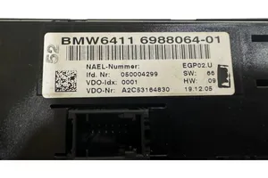 BMW 3 E90 E91 Panel klimatyzacji 6411698806401