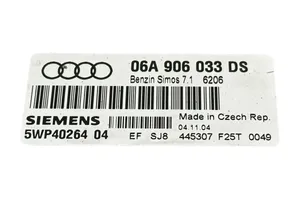 Audi A3 S3 8P Moottorin ohjainlaite/moduuli 06A906033DS