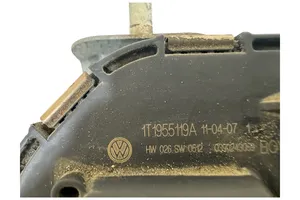 Volkswagen Caddy Mechanizm i silniczek wycieraczek szyby przedniej / czołowej 1T1955119A