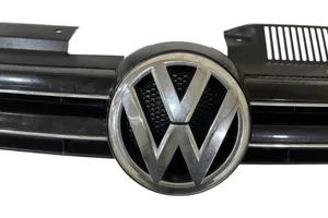 Volkswagen Golf VI Grille calandre supérieure de pare-chocs avant ENT358475