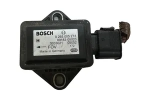 Toyota Avensis T250 ESP (elektroniskās stabilitātes programmas) sensors (paātrinājuma sensors) 8918305020