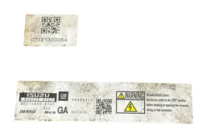 Opel Zafira B Sterownik / Moduł ECU MB2758008161