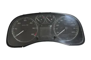 Peugeot 307 Compteur de vitesse tableau de bord P9654485280