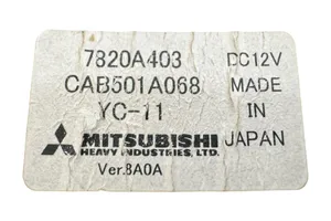 Mitsubishi Outlander Unité de contrôle climatique 7820A403
