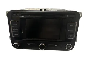 Volkswagen PASSAT B7 Unità principale autoradio/CD/DVD/GPS 3C8035279BX