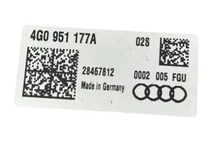 Audi A6 S6 C7 4G Luz del asiento delantero 4G0951177A