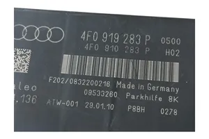 Audi A6 S6 C5 4B Centralina/modulo sensori di parcheggio PDC 4F0919283P