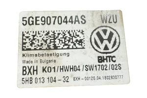 Volkswagen PASSAT B8 Unité de contrôle climatique 5GE907044AS