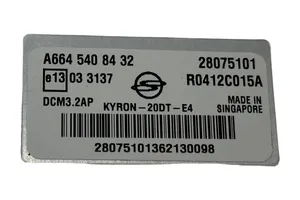 SsangYong Kyron Sterownik / Moduł ECU A6645408432