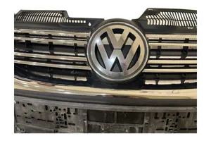 Volkswagen Jetta V Etupuskurin ylempi jäähdytinsäleikkö 1K5853651