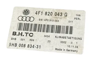 Audi A6 S6 C6 4F Steuergerät Klimaanlage 4F1820043G