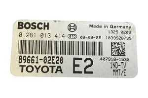 Toyota Auris 150 Centralina/modulo del motore 8966102E20