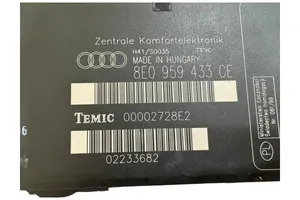 Audi A4 S4 B7 8E 8H Komfortsteuergerät Bordnetzsteuergerät 8E0959433CE