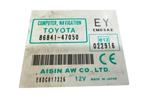 Toyota Prius (XW20) Reproductor CD/DVD y unidad de navegación 8684147050
