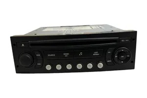 Peugeot Partner Radio/CD/DVD/GPS-pääyksikkö 9666968177