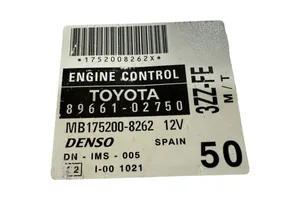 Toyota Corolla E120 E130 Centralina/modulo del motore 8966102750
