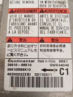 Nissan Pixo Module de contrôle airbag 3891068K10