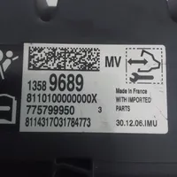 Opel Meriva B Centralina/modulo airbag 13589689