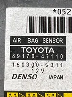 Toyota Prius (XW20) Sterownik / Moduł Airbag 8917047110